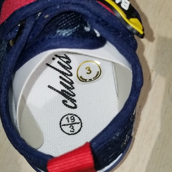 Chulis Navy Star Denim Sneakers Sz 5 - Picture 10 of 12